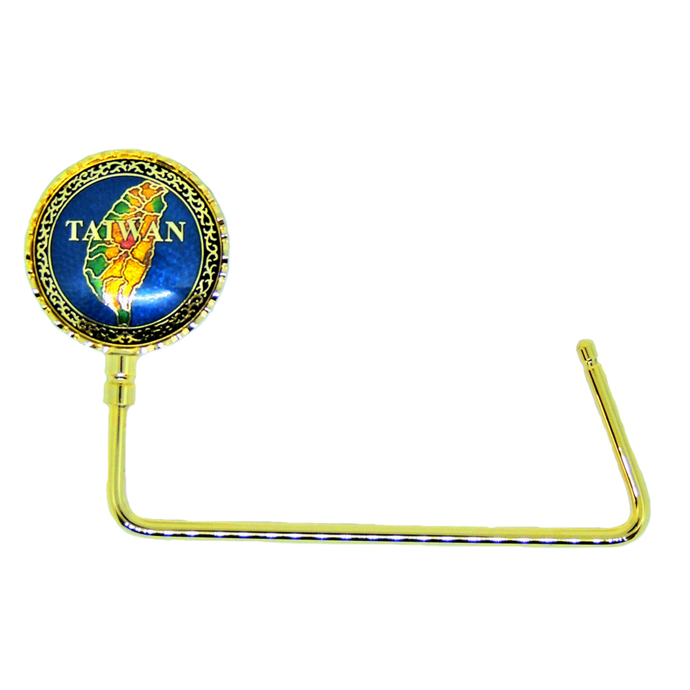 custom hard enamel logo bag hanger